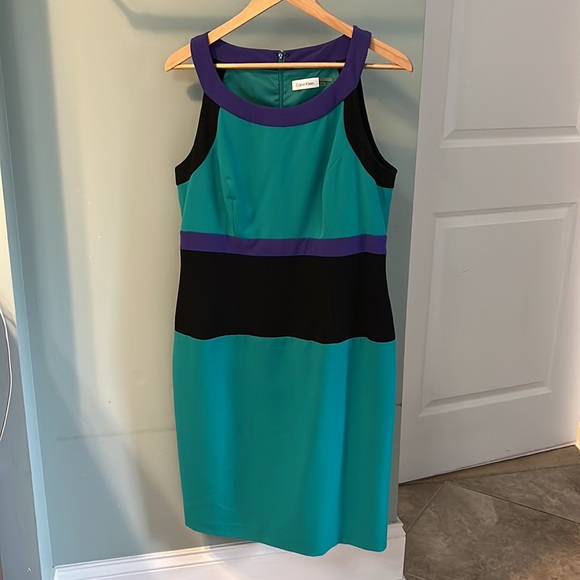 Calvin Klein Sleeveless Dress size 12 - Picture 1 of 6
